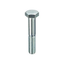 Unifix M20 x 300 Hex Bolt (70mm Thread) - Grade 8.8 Steel - BZP Zinc Plated