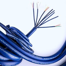 Van Damme Blue Series Balanced Audio Multicore Cable Snake. 2 4 8 12 16 24 32 48