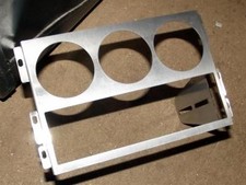 Cubby panel 2.5-DIN for 3 x