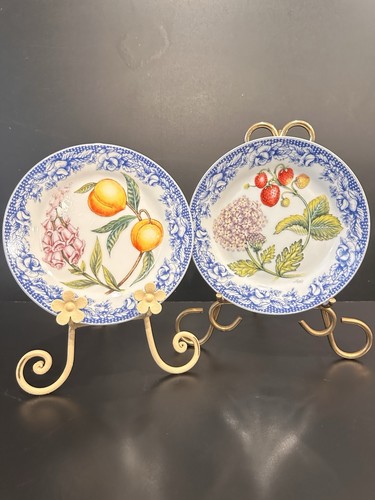 Godinger salad plates - &,