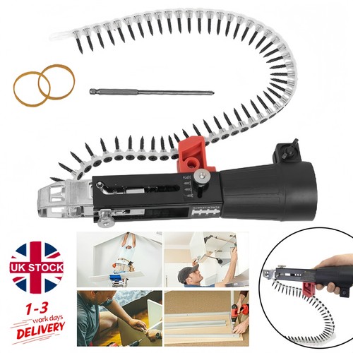 Automatic screw chain nail gun - screw,