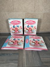 x60 DeAgostini Cake Decorating Magazines with 4 binders