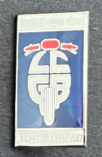 Motorcycle scooter pin badge - motorcycle,