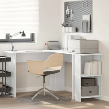 WALPLUS Corner Desk White