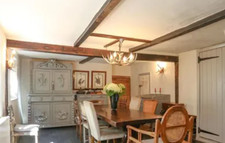 ANTLER CHANDELIER WITH 4 Candles. And Removable Ceiling Fitting And Hook