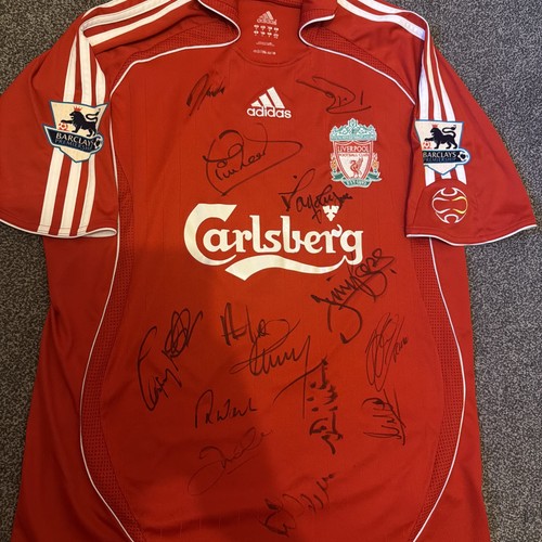 Liverpool 2006 2008 home shirt - liverpool,