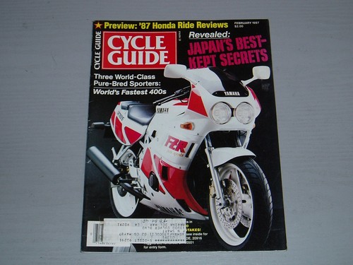 Cycle guide feb cbr400r - guide,feb, 87,