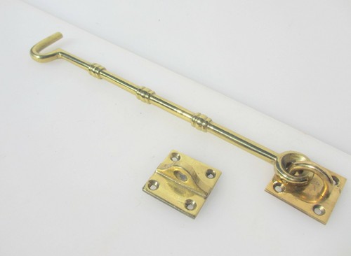 Vintage brass door latch - vintage,
