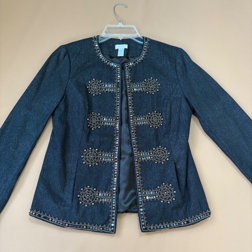Chicos military band denim - military,