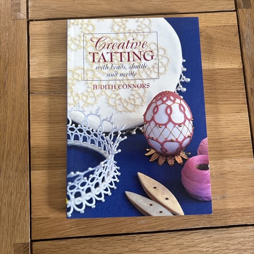 Creative tatting with - with, beads
