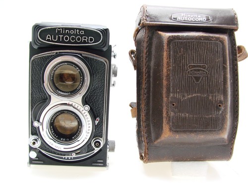 Minolta autocord 120 film 6x6 - minolta,