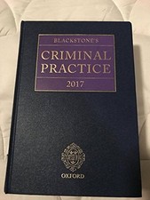 Blackstone's Criminal Practice