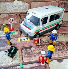 Fireman Sam Pontypandy Village School Bus & Trevor Evans Figure & Accessories 