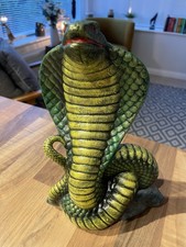 Rare Chalk Ware Plaster Cobra