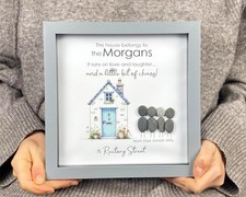 Personalised Family Pebble Art