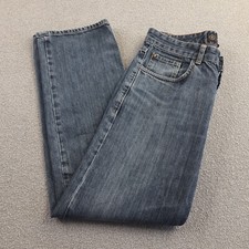 Henri Lloyd Mens Jeans 32S W32 L30 Blue Regular Casual Fit Button Fly 32x30