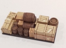 O gauge mixed uncovered open wagon load.Fits 110 x 50 mm LO-018