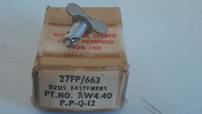 RAF 27FP 663 Dzus Fastener. Pack Of 12. Pr No AW4.40