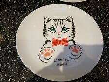 ARCOPAL CAT PLATE - QUIRKY