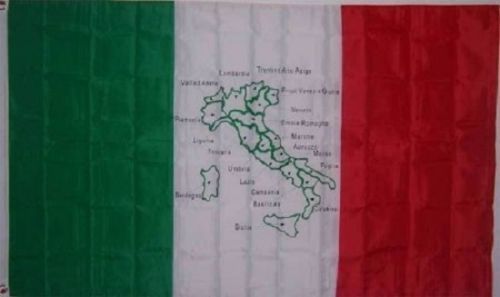 3x5 italy with italian - 3x5, map