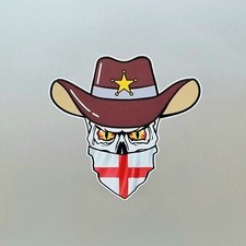 England English Flag Cowboy