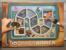 Genuine Fred Dinner Winner Kids Childs Tray Plate Head Out To Sea Pirate *BNIB*