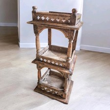 Vintage Anglo-Indian Carved