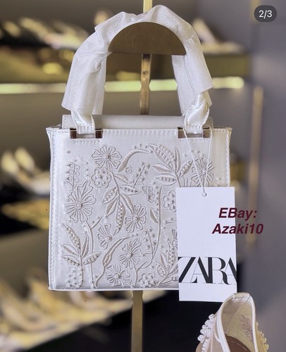 Zara mini handbag embroidered - mini,