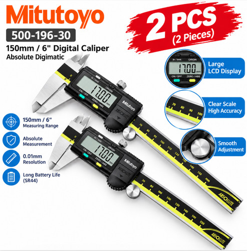 2pcs mitutoyo 500 196 150mm - 500-196-30,