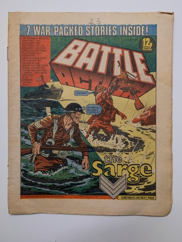 Battle action comic - comic,, march