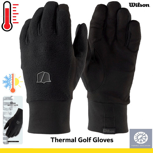 Winter golf gloves - gloves, wilson