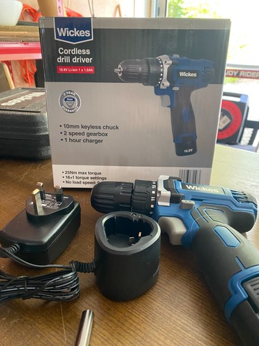 Cordless drill driver - cordless, -10.8v