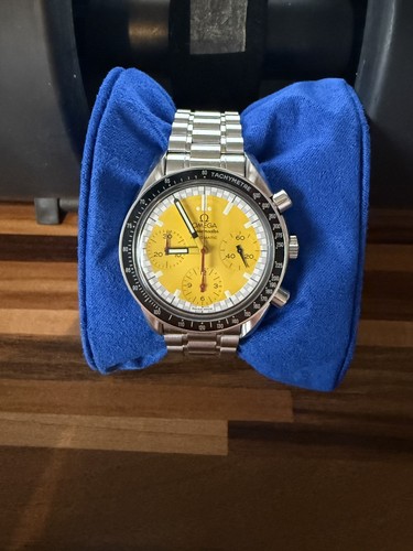 Omega speedmaster yellow - speedmaster,