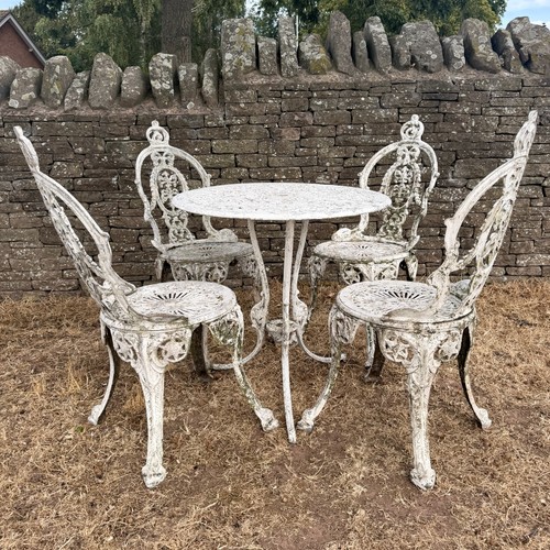 Vintage garden bistro set cast - vintage,