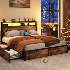 King Queen Full 4 Drawers