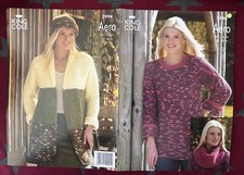 Pre-owned Knitting Pattern - King Cole 2994 - Ladies’ Jacket Sweater 34-44” Aero