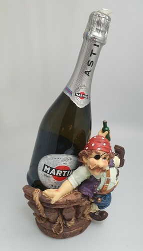 Pirate wine bottle - bottle,