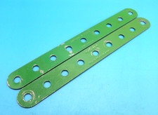 Two Meccano Perforated Strips