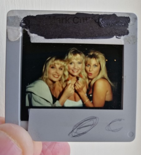 Vintage 35mm glamour slide 90s - 35mm,