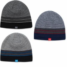 Callaway Winter Chill Lightweight Fleece Striped Golf Beanie Hat 