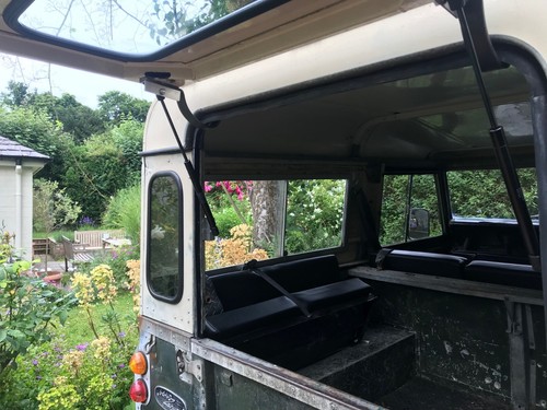 Land rover catflap gas - catflap, strut