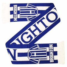 New Brighton Football Fans Match Day Scarf, Brighton Seagulls Football Fan Scarf