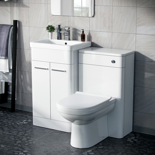 1000mm gloss white - 1000mm,
