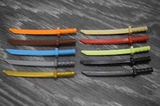 Lego 21459 Weapon Sword Shamshir Square Guard Select Colour Pack of 10