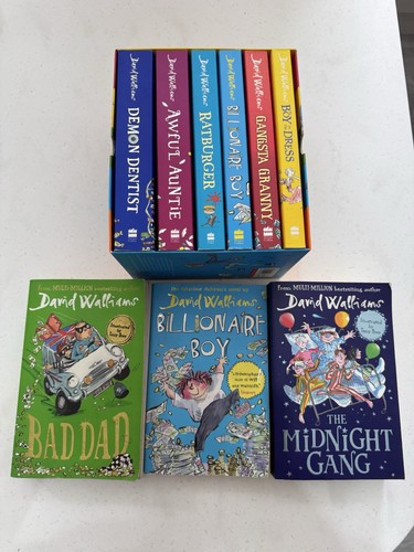 David walliams book bundle - 9,