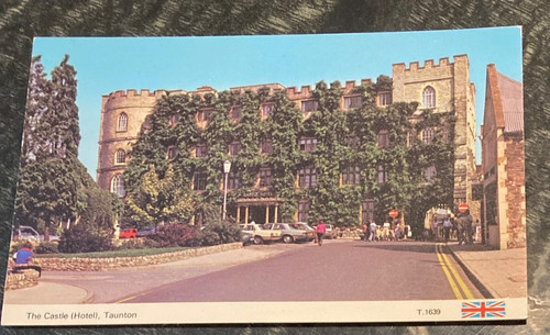 Unused postcard the castle - -,
