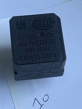 *GENUINE* GM VAUXHALL 4 BLADE TERMINAL 12V HELLA RELAY BLACK 4RA 007 791-05