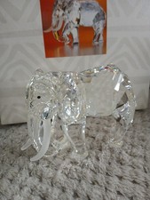 SWAROVSKI CRYSTAL SCS 1993 'ELEPHANT' WITH BOX