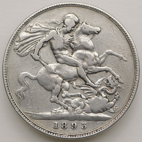 1893 great britain crown - great,