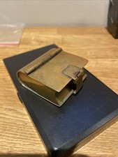WW1 WW2 BRASS TRENCH ART BOOK SNUFF BOX Victorian Edwardin